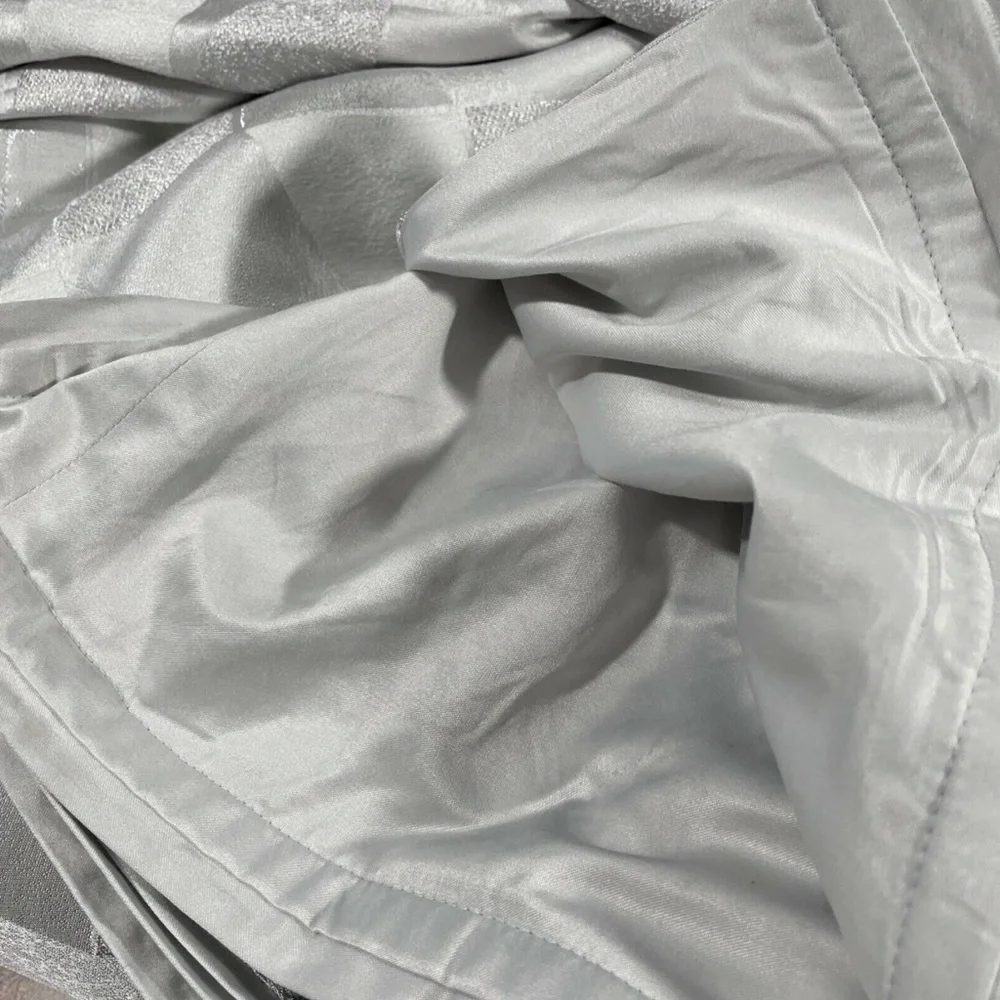 NEW $400 Hudson Park Collection [ Full‎ / Queen ] Facets Duvet Cover Only #D299